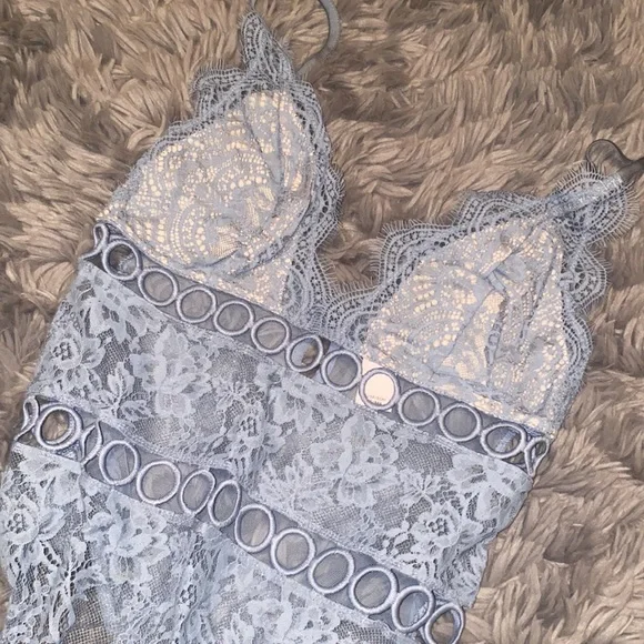 NWOT Victoria's Secret Sheer Bodysuit - Picture 2 of 6